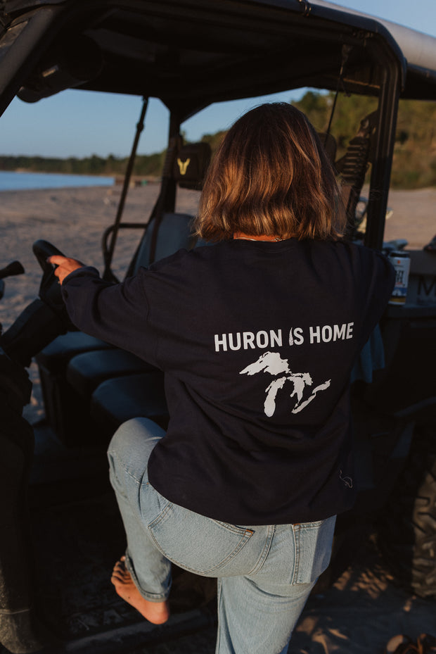 Huron is Home Crewneck
