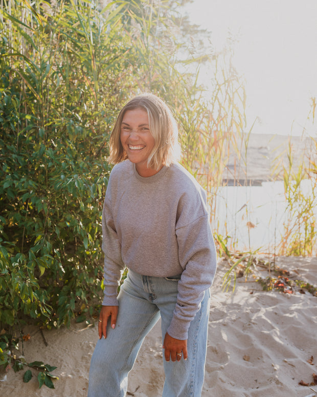 Drop Shoulder Sweater