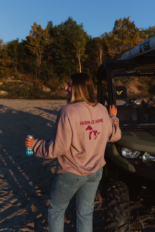 Huron is Home Crewneck
