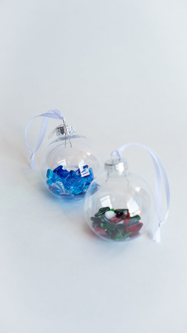 Recycled Glass Ornament