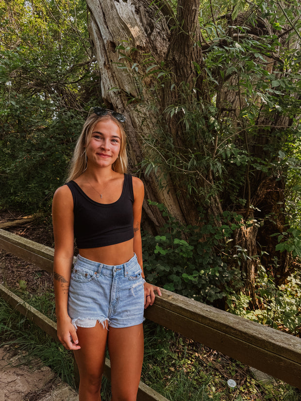 Sunset Crop Tank