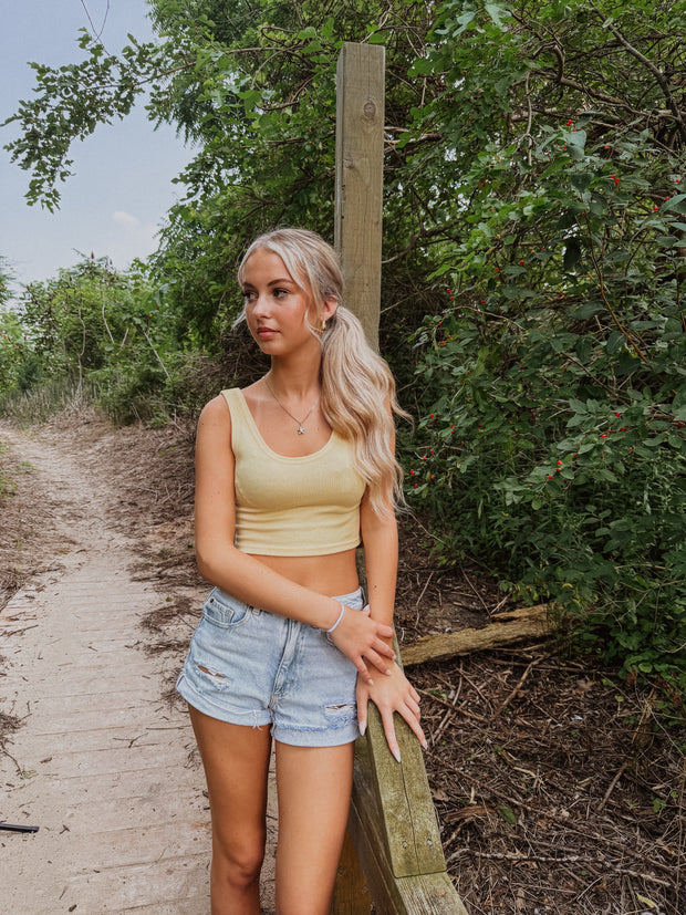 Sunset Crop Tank