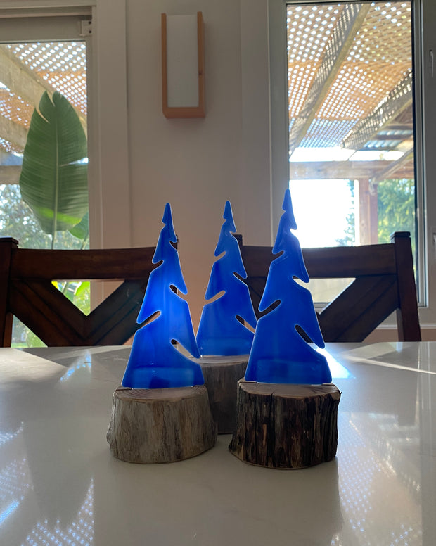 Glass and Driftwood Trees