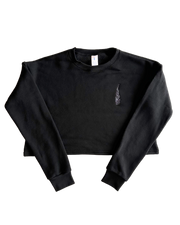 Bamboo Cropped Crewneck