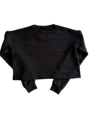 Bamboo Cropped Crewneck