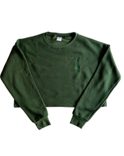 Bamboo Cropped Crewneck