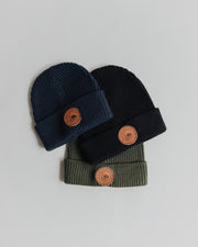 Leather Patch Heritage Toque