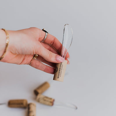 Glass Cork Knife Spreader