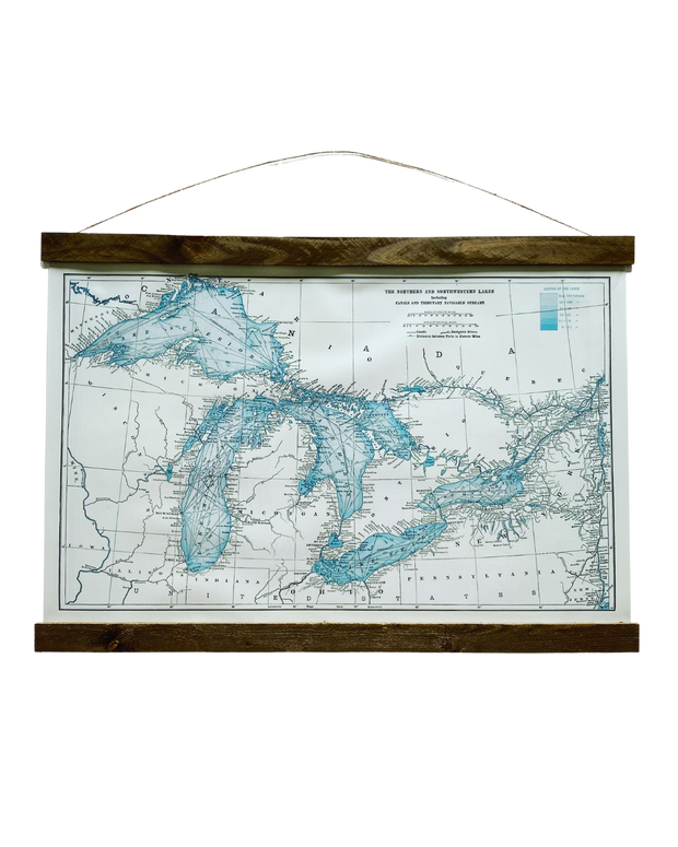 Vintage Great Lakes Maps